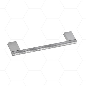 Knurled Bar Handle 160mm Chrome