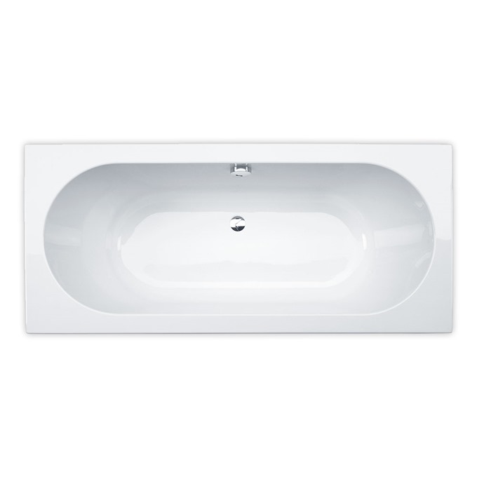 Essential RICHMOND Rectangular Double Ended Bath; 1800x800mm; 0 Tap holes; White