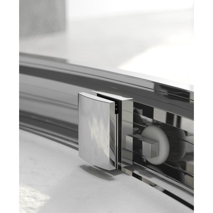 Aspect Chrome Single 900mm Door Quadrant