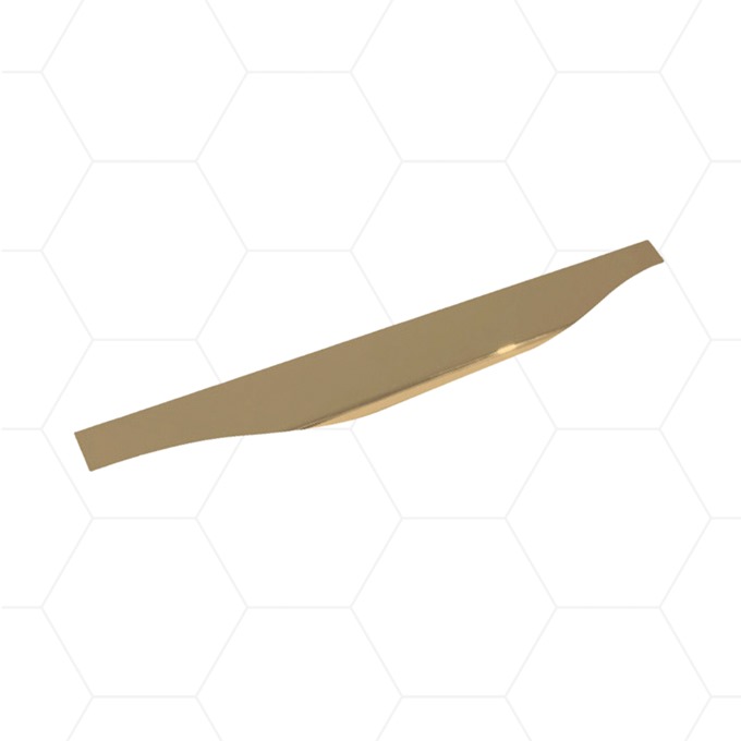 Surf Handle 300mm Brushed Brass