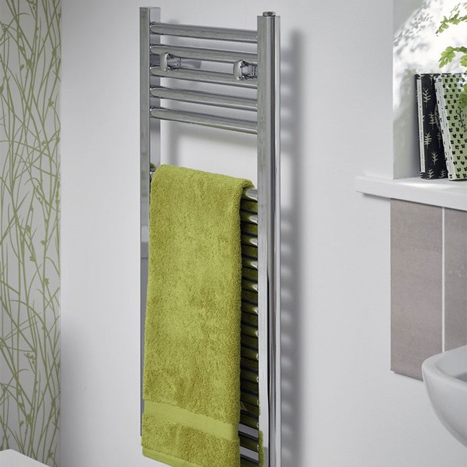 Lazzarini roma 1512 x 400 chrome Towel Warmer