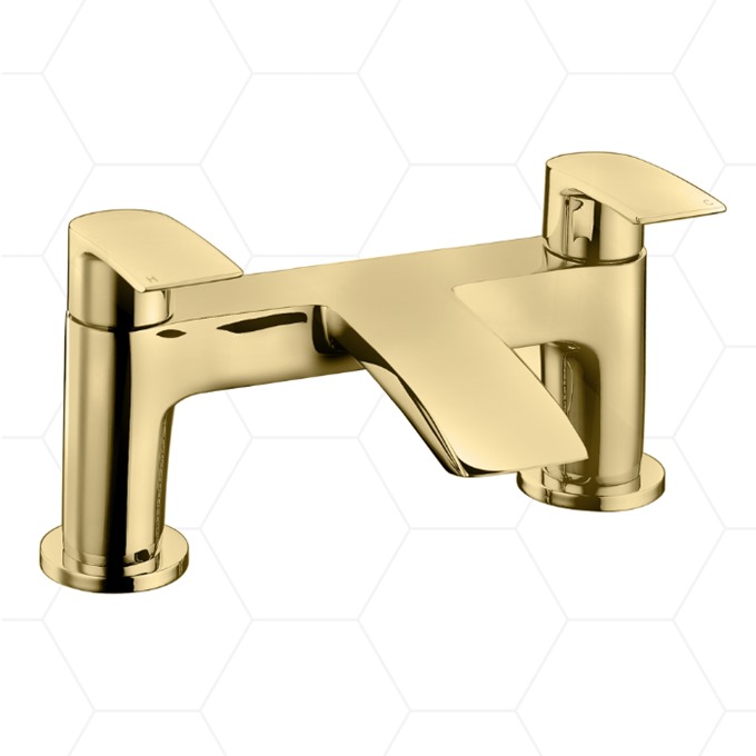 Bell Bath Filler Brushed Brass