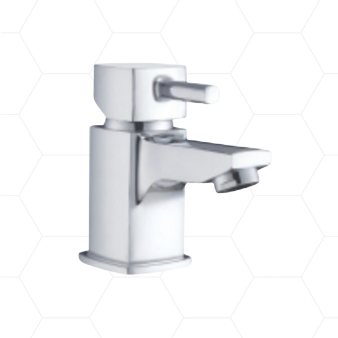 Muir Mini Mono Basin Mixer with Click Waste