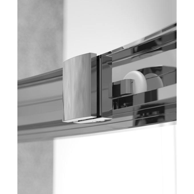 Aspect Chrome Single 900mm Door Quadrant