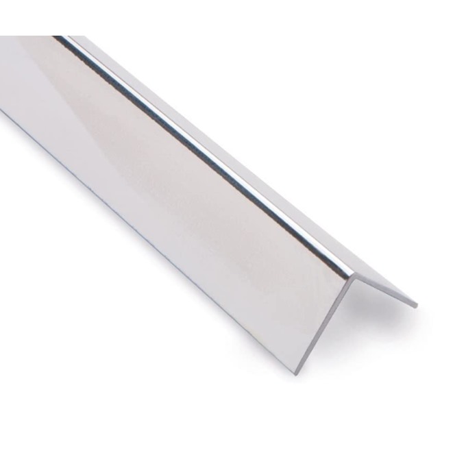 11mm Aluminium External Corner Chrome