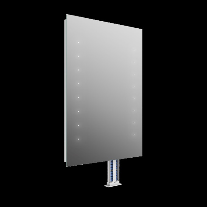 Liberty 700 x 500mm Battery L.E.D Mirror