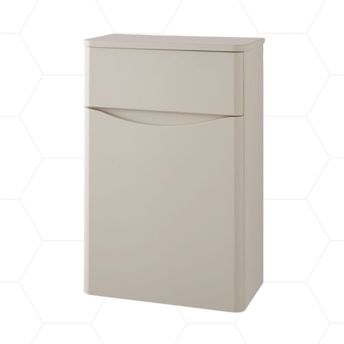 Nevis 500mm WC Unit Cashmere