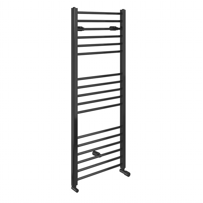 essential treviso 1200 x 500 straight anthracite. btu 1921 Towel Warmer