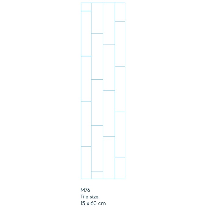 Fibo Rough Wood Tile Effect Panel (Vertical Plank) 2.4 x 0.6m Tongue & Groove