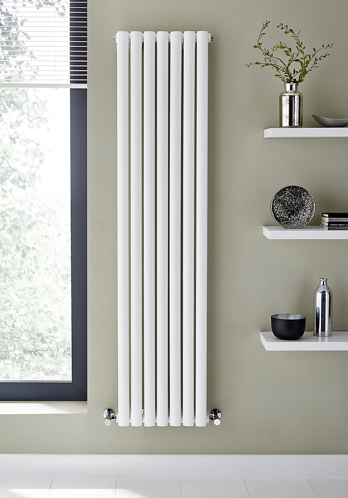 Aspen Double White Towel Rail 1800 x 540mm