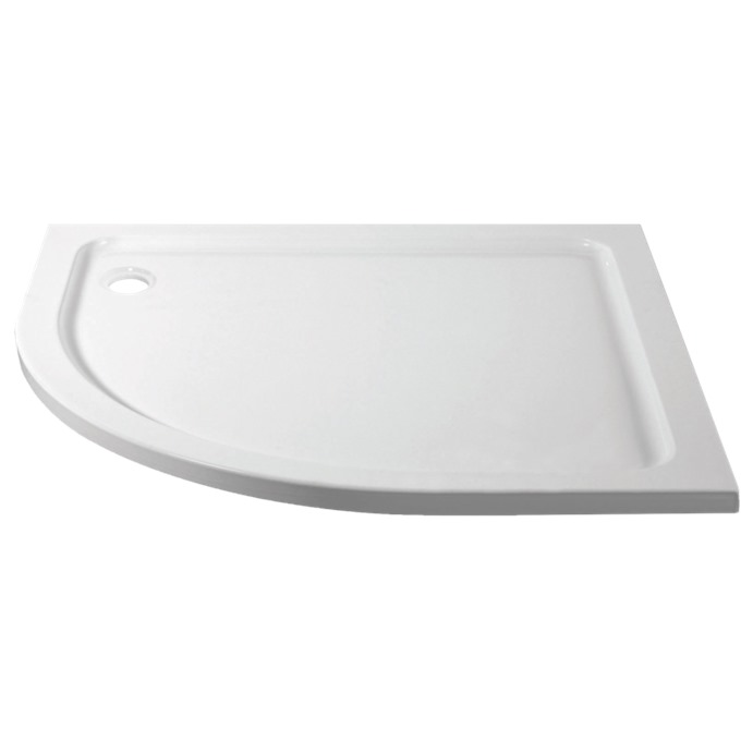 1200 x 900mm R/H Quadrant Shower Tray