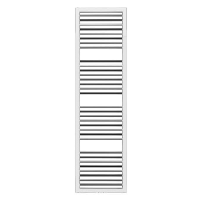 Lazzarini asti 1813 x 500 chrome btu 2959 Towel Warmer