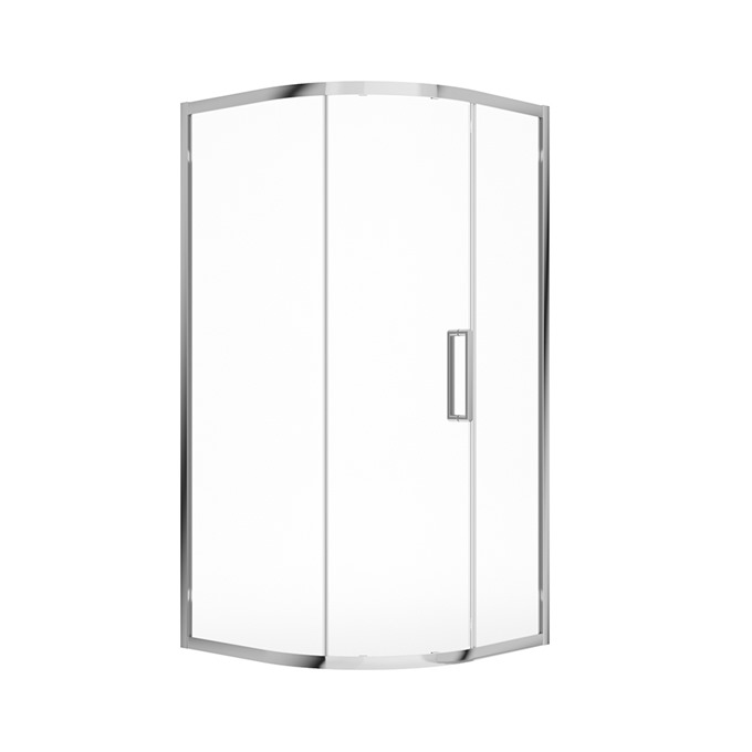 Aspect Chrome Single 900mm Door Quadrant