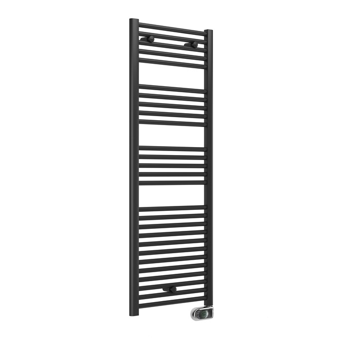 essential ELECTRIC Evo Towel Warmer 1703 x 480 straight anthracite. btu 3412