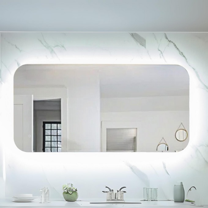 Hampton 3 Tone Backlit LED Mirror 600 x 1200mm