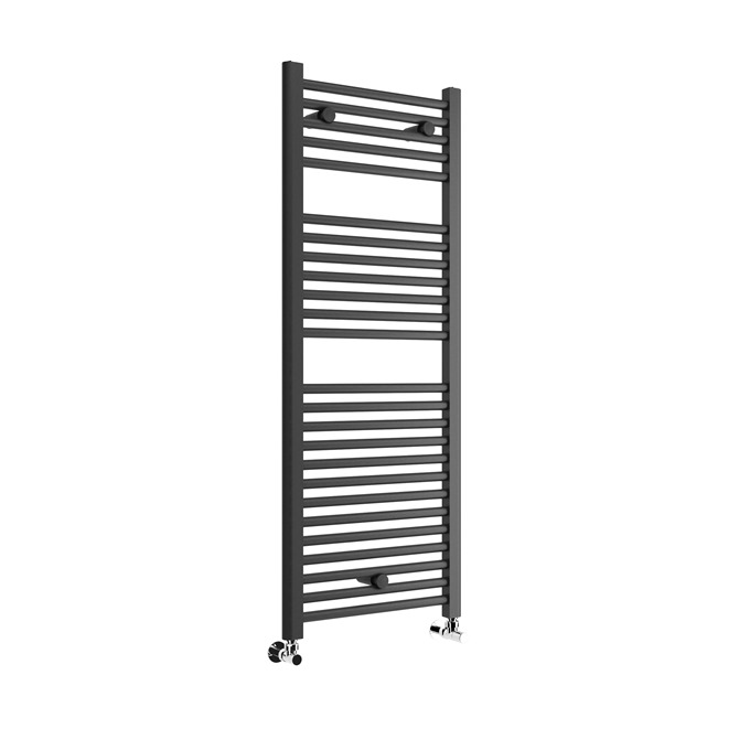 Lazzarini roma 1230 x 500 anthracite btu 2597 Towel Warmer