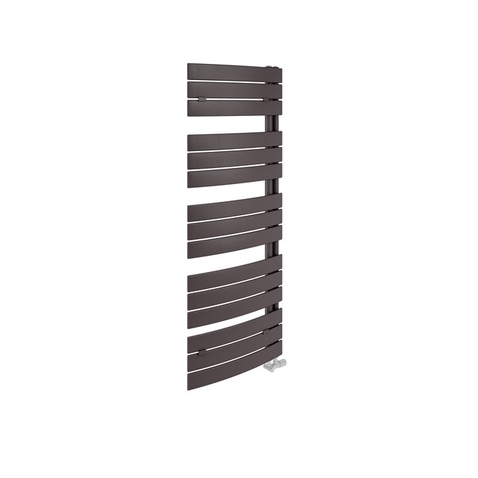 Lazzarini pieve 1380 x 550 anthracite btu 2713 Towel Warmer